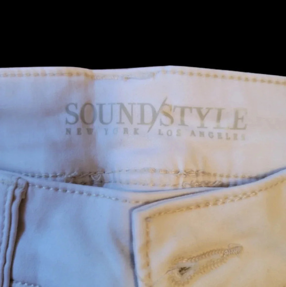 SOUND/STYLE Off white jeans Sound/Style/ Jamie ankle/ slim & sleek - Picture 3 of 8